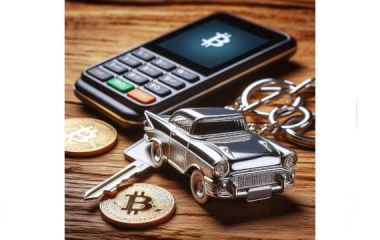 Брелок автомобіль купити за криптовалюту