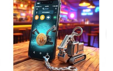 Брелок екскаватор купити за криптовалюту