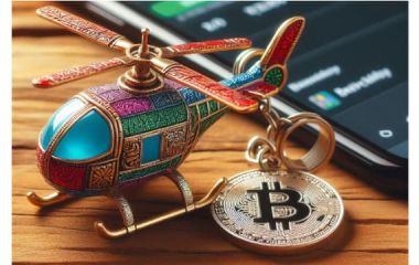 Купити брелок вертоліт - з оплатою за криптовалюту