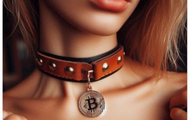 Кожаный чокер купить за криптовалюту