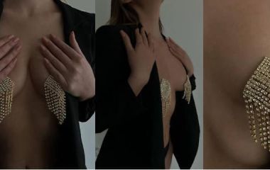 Наклейки на груди для Фотосесії 📷