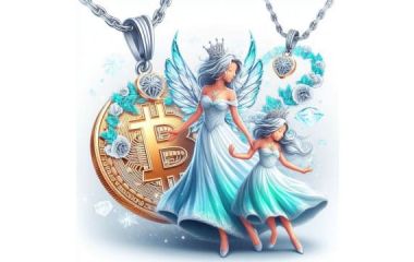 Парные подвески и кулоны для мамы и дочки купить за криптовалюту