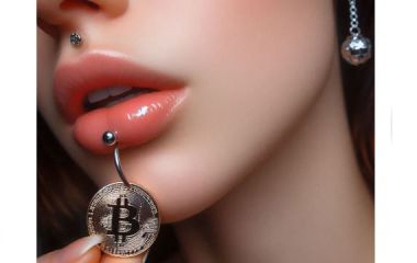 Сережки для пірсингу губи купити за криптовалюту