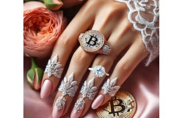 Заручне кільце для пропозиції купити за криптовалюту