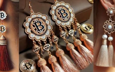 Сережки Пензлики купити за криптовалюту