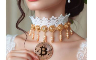 Свадебный чокер купить за криптовалюту
