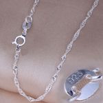 Цепочка Сингапур серебро 925 проба