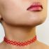 Тату Чокер ❤️ (КРАСНЫЙ)