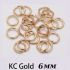 Соединительные кольца (KC gold 6 мм)