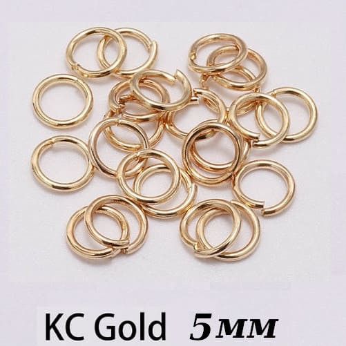 З'єднувальні кільця (KC gold 5 мм)