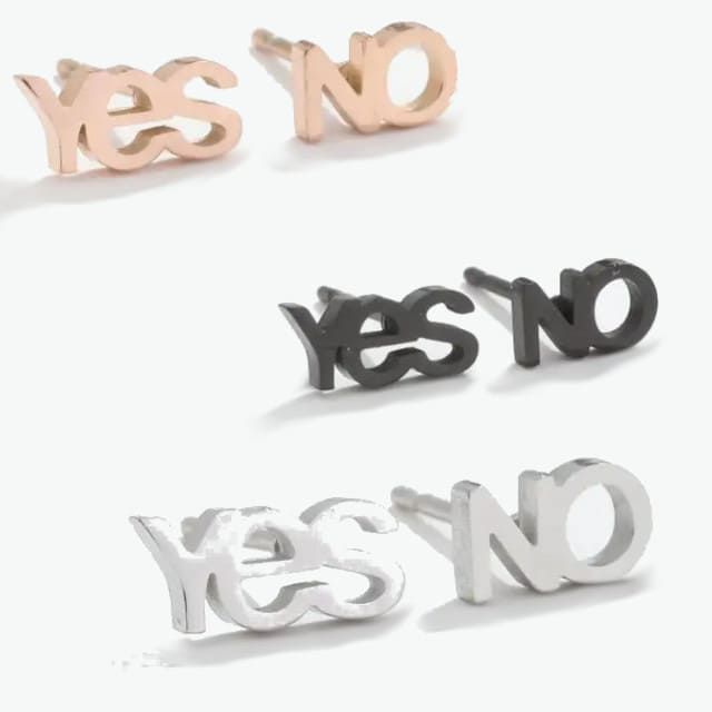 Сережки Yes No