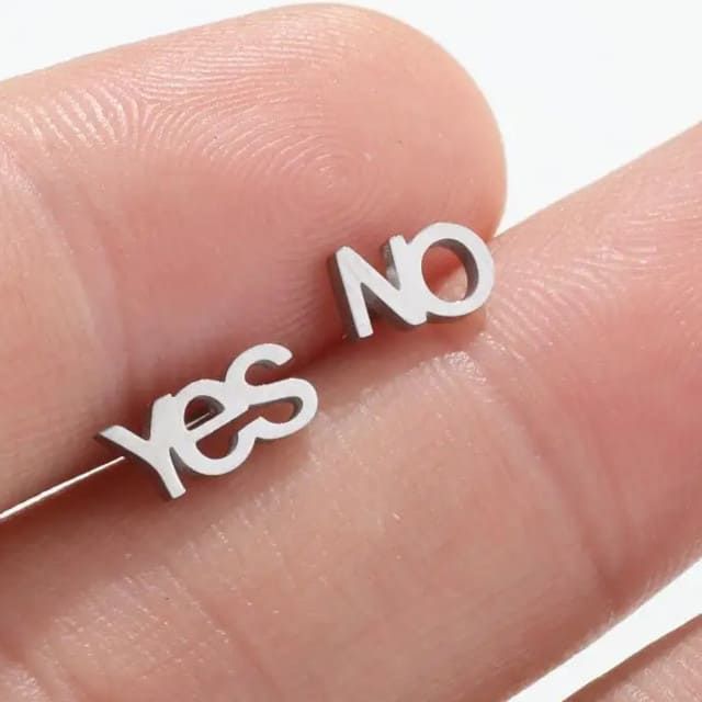 Сережки Yes No