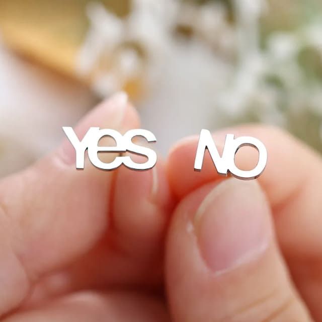 Сережки Yes No