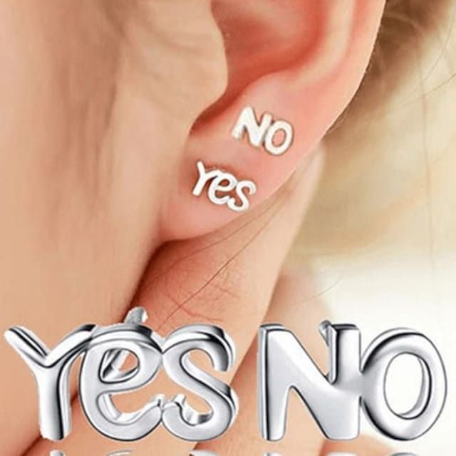 Сережки Yes No