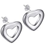 Серьги сердце 925