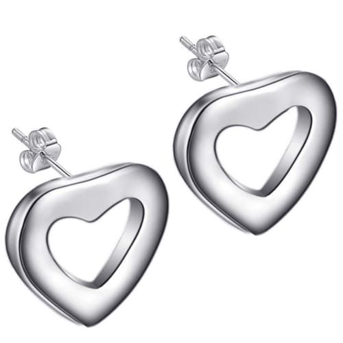 Сережки серце 925