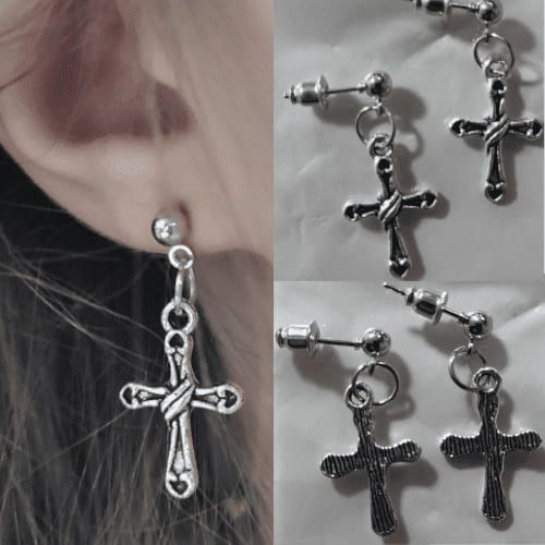 Сережки Хрестики