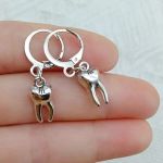 Серьги Зубы