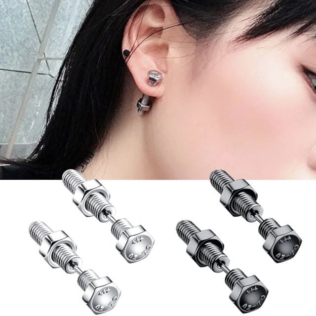 Сережки Болт та Гайка