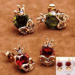 Сережки Череп з короною