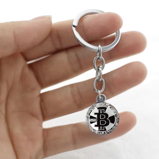 Брелок Bitcoin для ключів