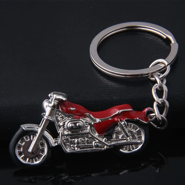 Брелок Harley-Davidson (червоний мотоцикл)