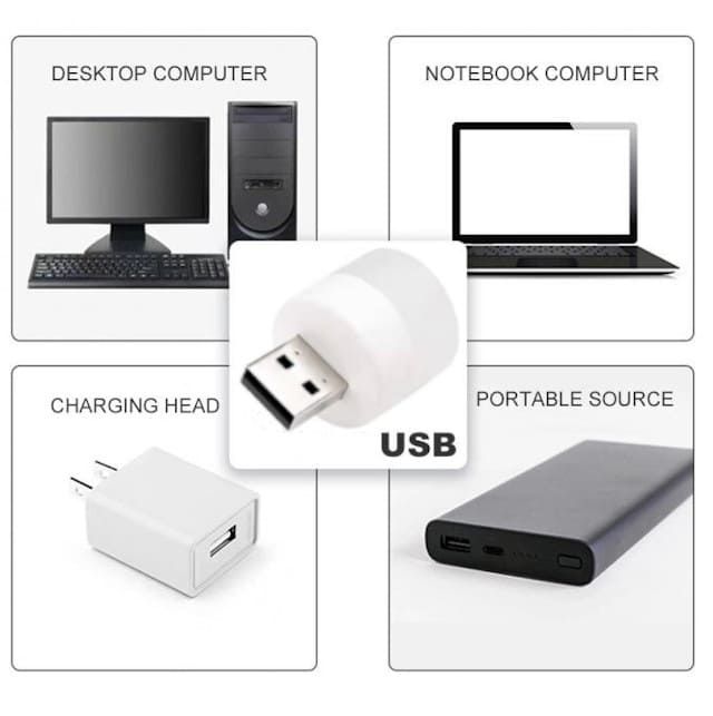 Лампа USB LED 5В 1Вт