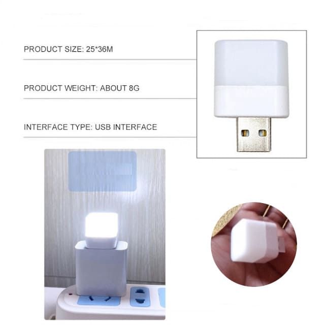 Світлодіодна лампа usb 5v 1w (5в 1вт) для Повербанка