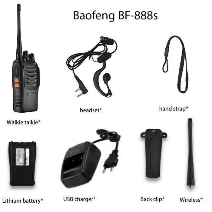 Рація Baofeng BF-888S (2 шт)