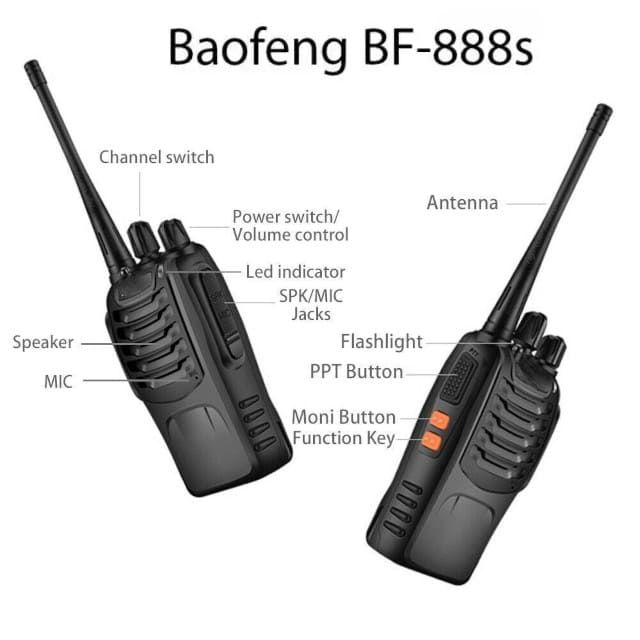 Рація Baofeng BF-888S (2 шт)