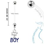 Пірсинг для вагітних Це Хлопчик / It's a BOY