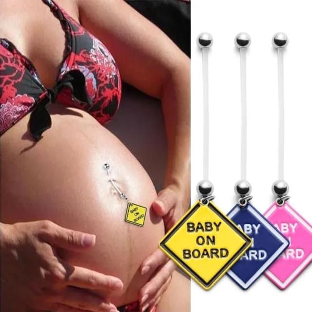 Пірсинг для вагітних Дитина на Борту / Baby on Board