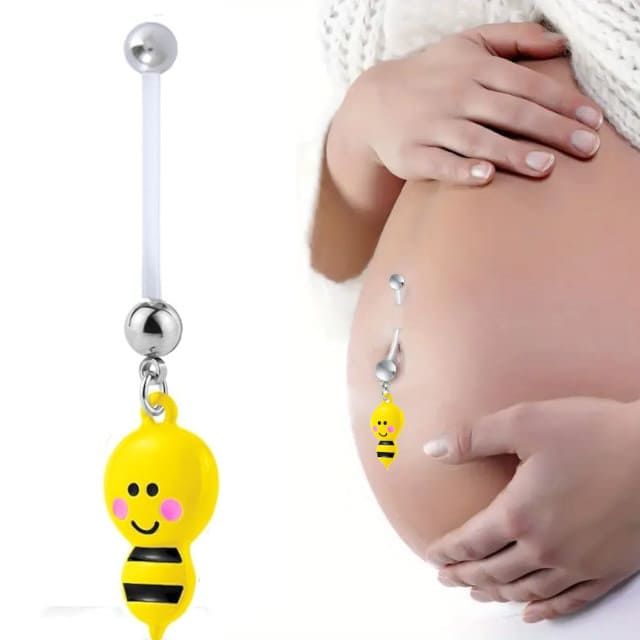 Пірсинг для вагітних Бджола🐝